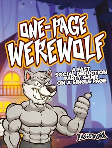 One-Page Werewolf: A Fast Social Deduction Party Game on a Single Page | Ya disponible en tu tienda friki favorita! En mundofriki.es!