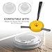 KEEPOW 6 Pack Side Brushes Replacement Parts for Shark ION Robot R85 RV750 RV720 S87 RV850 RV851WV Vacuum