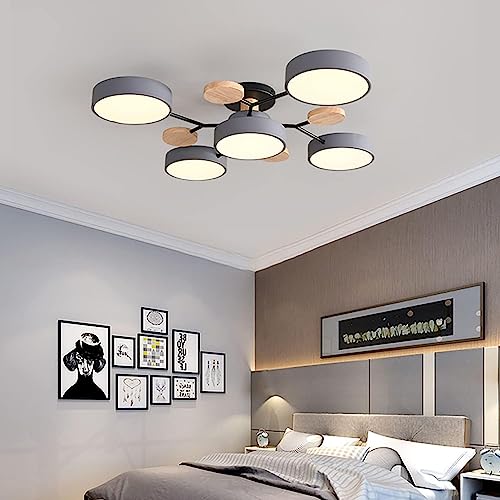 Plafonnier LED moderne 32W encastré vert à intensité variable - 3
