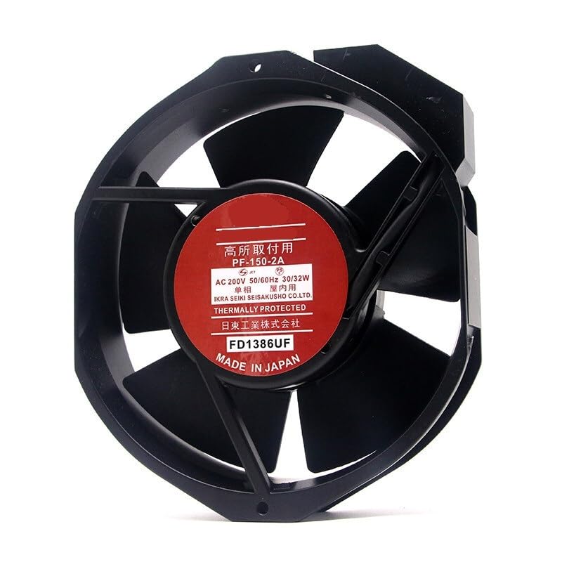 for PF-150-2A Cooling Fan 200V 30/32W 17238 High Altitude Mounting Industrial for Cabinet and Equipment