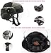 Airsoft MICH 2000 ACH Tactical Helmet with Clear Visor NVG Mount and Side Rail