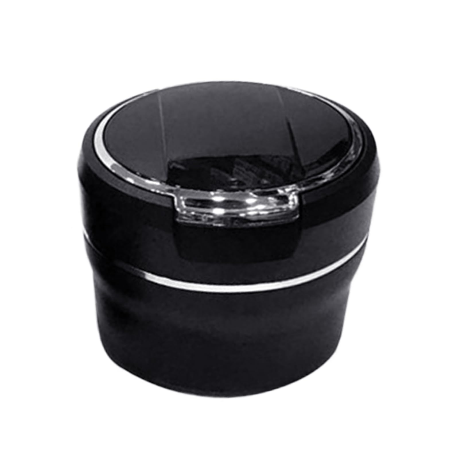 Car Ashtray with LED Light Innovative LED Light Car Vehicle with Cover for Easy Maintenance Convenience Travel