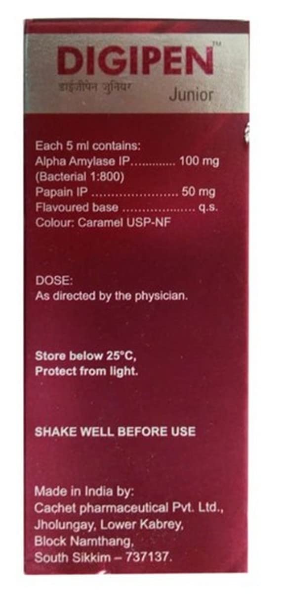 Digipen Junior - Bottle of 60 ml Syrup