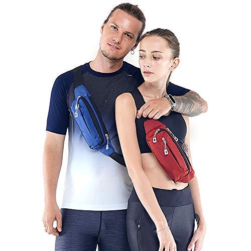 Pacote de cintura, Romacci Cinto de cintura Bolsa de cintura ultraleve à prova d'água Suporte de te