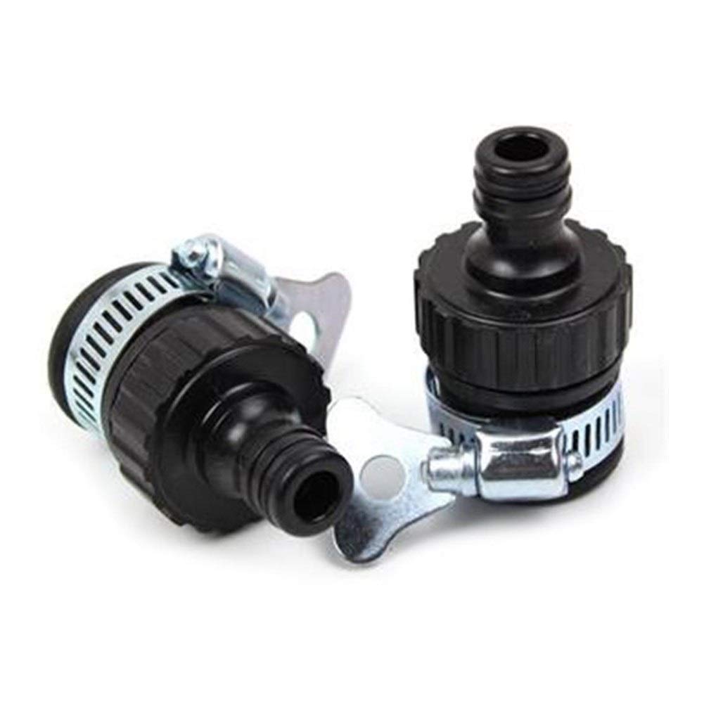 Gartenschlauchadapter Wasserleitungsverbinder für die Gartenbewässerung Multifunktions-Universal-Gartenschlauch-Rohrhahnanschluss Tippen Sie auf Wasserhahnadapter O-Ring Zubehör für den Wasse