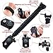 Paracord Survival Bracelet 6-IN-1 - Hiking Gear Traveling Camping Gear Kit - 70% BIGGER Compass LED SOS Emergency Function Flashlight,Fire Scrapper,Flint Fire Starter,Survival Knife (Black_Orange)