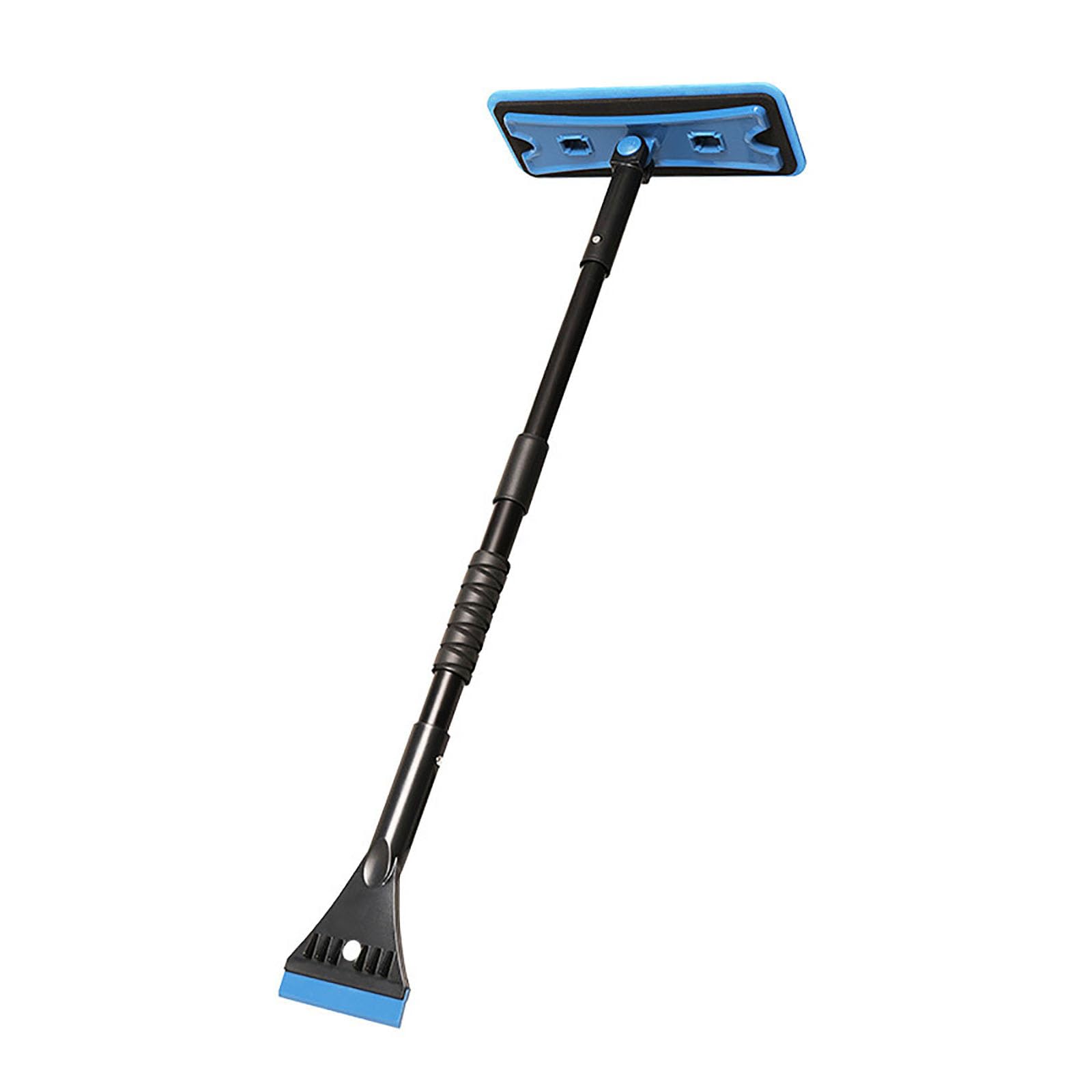 Pala quitanieves para Coche Compatible con Audi A6 C9 C8 C7 C6 C5 C4, Herramienta Multifuncional para Quitar Nieve, descongelar y Barrer Nieve en Invierno.,1Blue