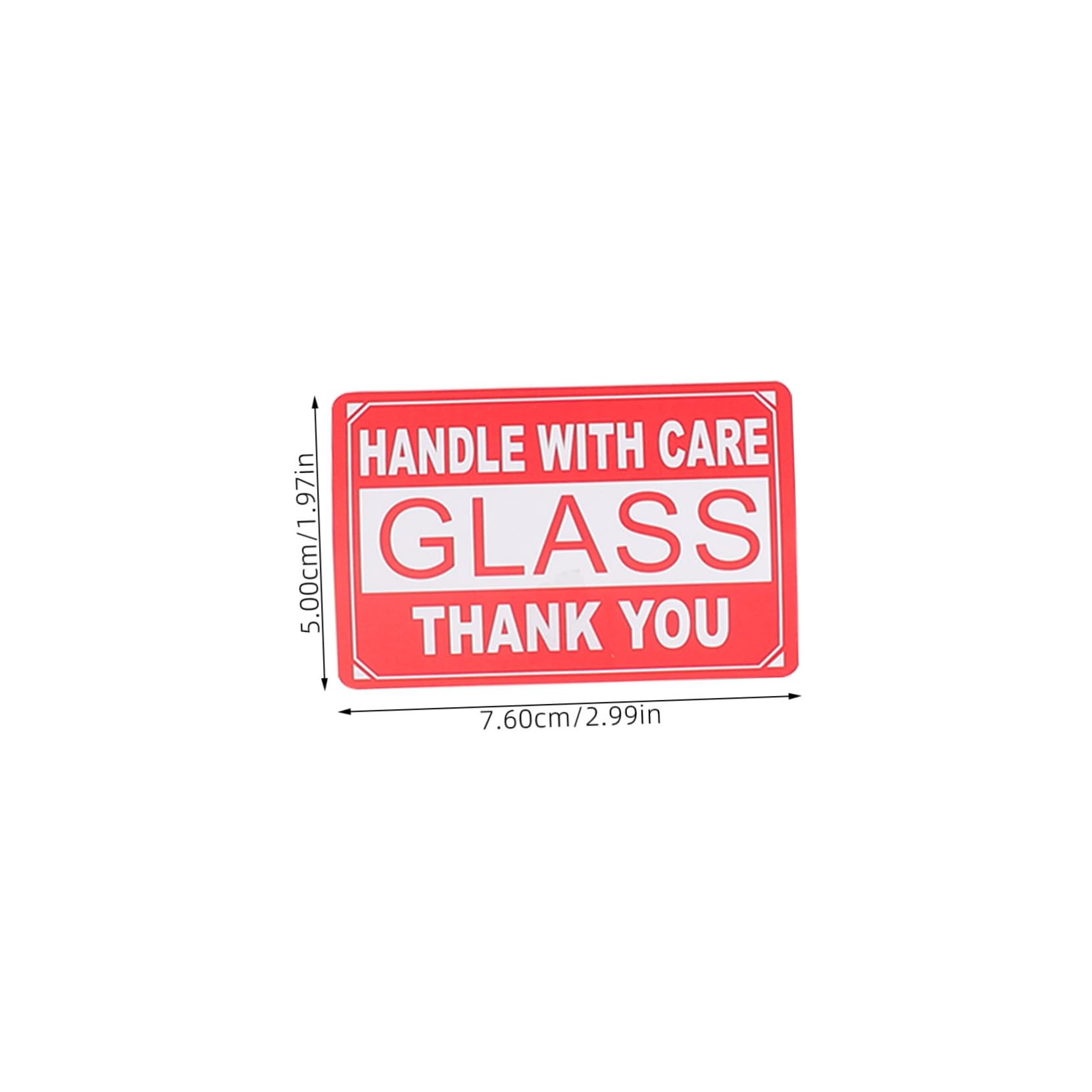 SEWACC 1Roll Self Adhesive Fragile Stickers for Shipping Labels Per Caution Packaging Stickers for Moving Shipping and Mailing Adhesive for Various Surfaces