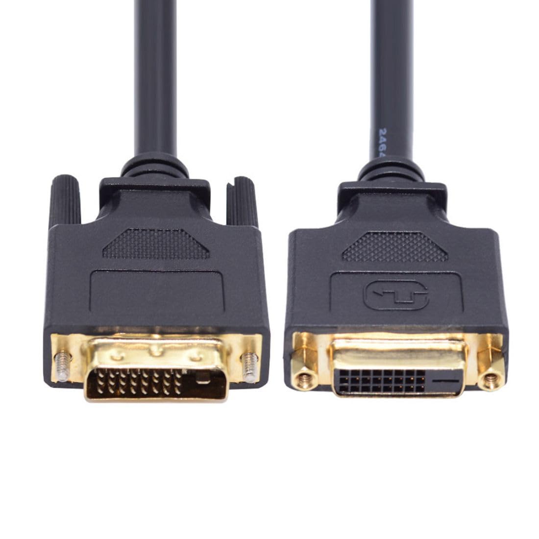 chenyang Cavo di prolunga DVI 24+1 DVI-D Dual Link Digital Video Ultra HD 2560x1600P per Monitor Scheda Grafica 50cm