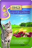 MACs Cat Pouch Pack Ente & Apfel 100g (Menge: 12 je Bestelleinheit)