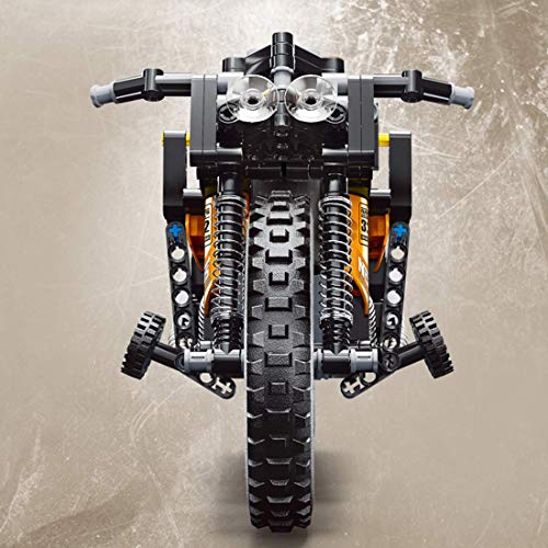 QIXIAOCYB XSuper Technische Motorrad-Bausteine, 383 + Teile, Hochgeschwindigkeits-Fernbedienung, Off-Road-Mountain… – Bild 6