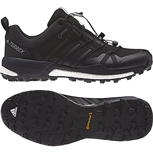 Adidas Sport Performance Mens Terrex Sykchaser Gore-Tex Athletic Sneakers, Black Textile, 8 M