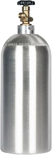 Nuevo cilindro de CO2 de aluminio de 10 libras con válvula CGA320