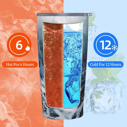 Gobelet isotherme BONDIJ 591 ml en acier inoxydable avec paille
