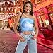 Cute Blue Puffer Fish Womens Strapless Tube Top Soft Strapless Bandeau Top Band Strapless Bra for Summer Party