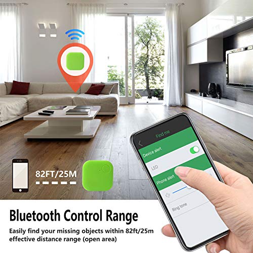 iMounTEK Wireless Key Finder. Anti-Lost Alarm, Phone/Pet/Wallet/Purse/Luggage/Umbrella/TV/Item Tracker, Selfie/Recording Control, User Friendly, Real Time Locator 25m/82ft Remote Control- 3 PCS