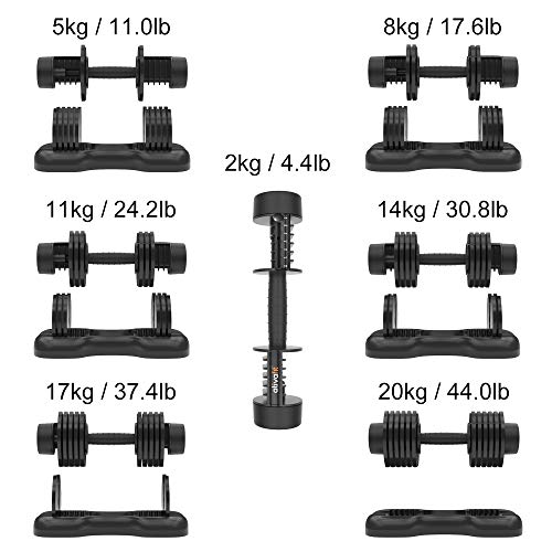ATIVAFIT Adjustable Dumbbell (Single)