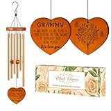 Grammy Gifts for Grandma, Grammy Gifts Wind Chimes, Birthday, Christmas, for Grandma Grandmother Grammy Nana