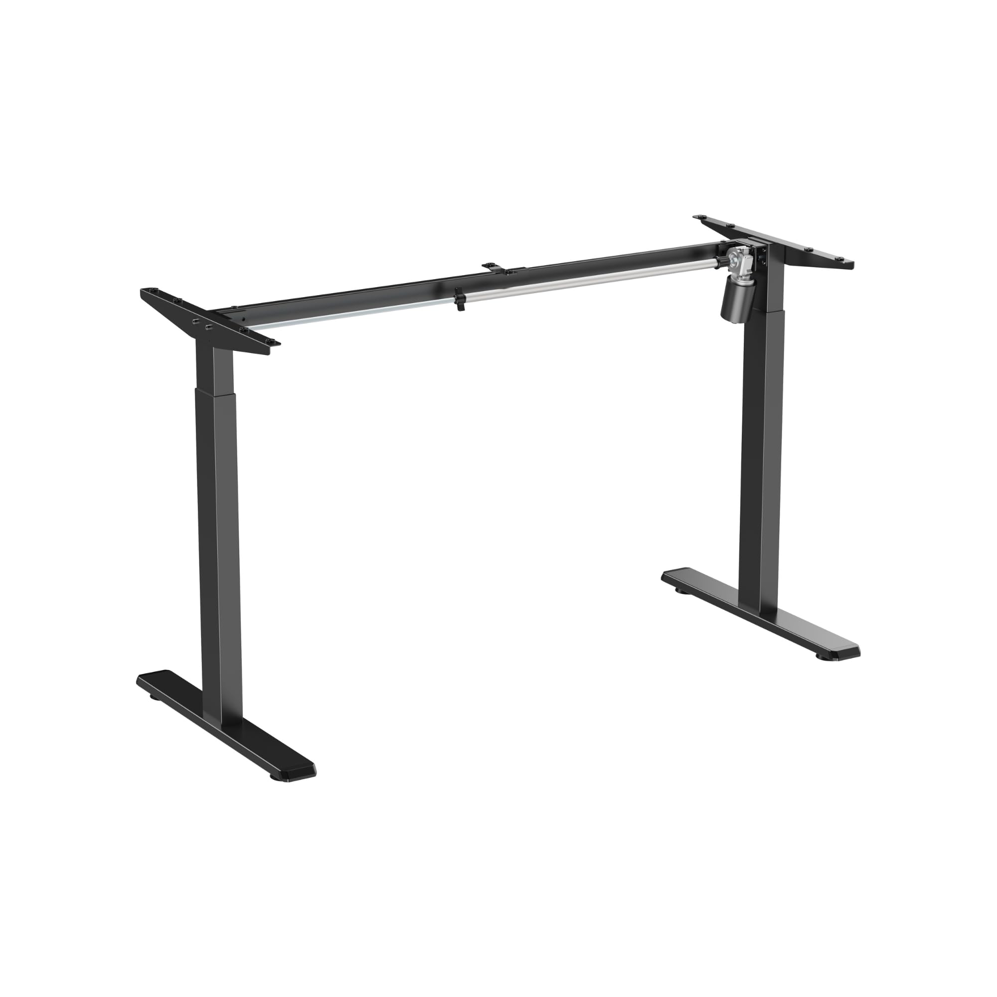 Single Motor - Black (No Table Top, Only Frame | Black)