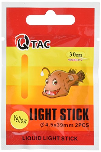 Q-Tac Knicklichter Grün zum Angeln, 100 Stück (Liquid) bis 12h Brenndauer Cover