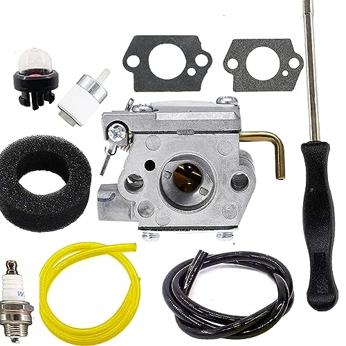 BEIYIPARTS Carburetor for WT-682 Troy-Bilt TB10CS TB20CS TB65SS TB310QS TB70FH TB70SS TB90BC TB320BV Y780 Trimmer MTD Ryobi 753-04408