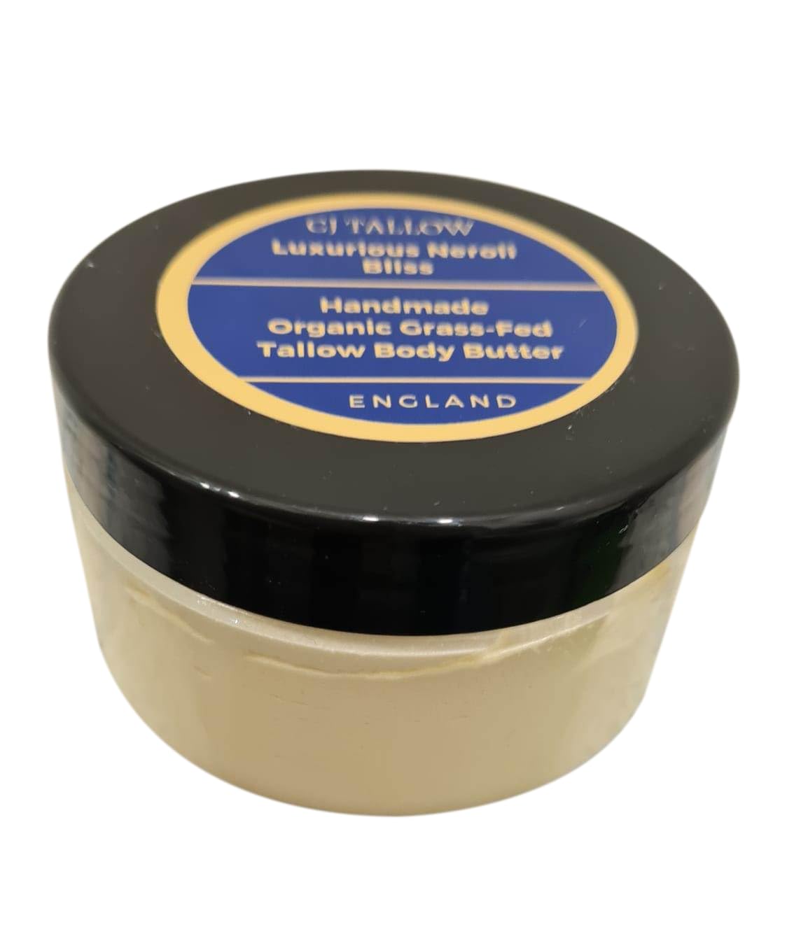 Beef Tallow Whipped Cream Moisturiser - Neroli Essential Oil, Rosehip Oil, Jojoba Oil & Vitamin A,D,E,K