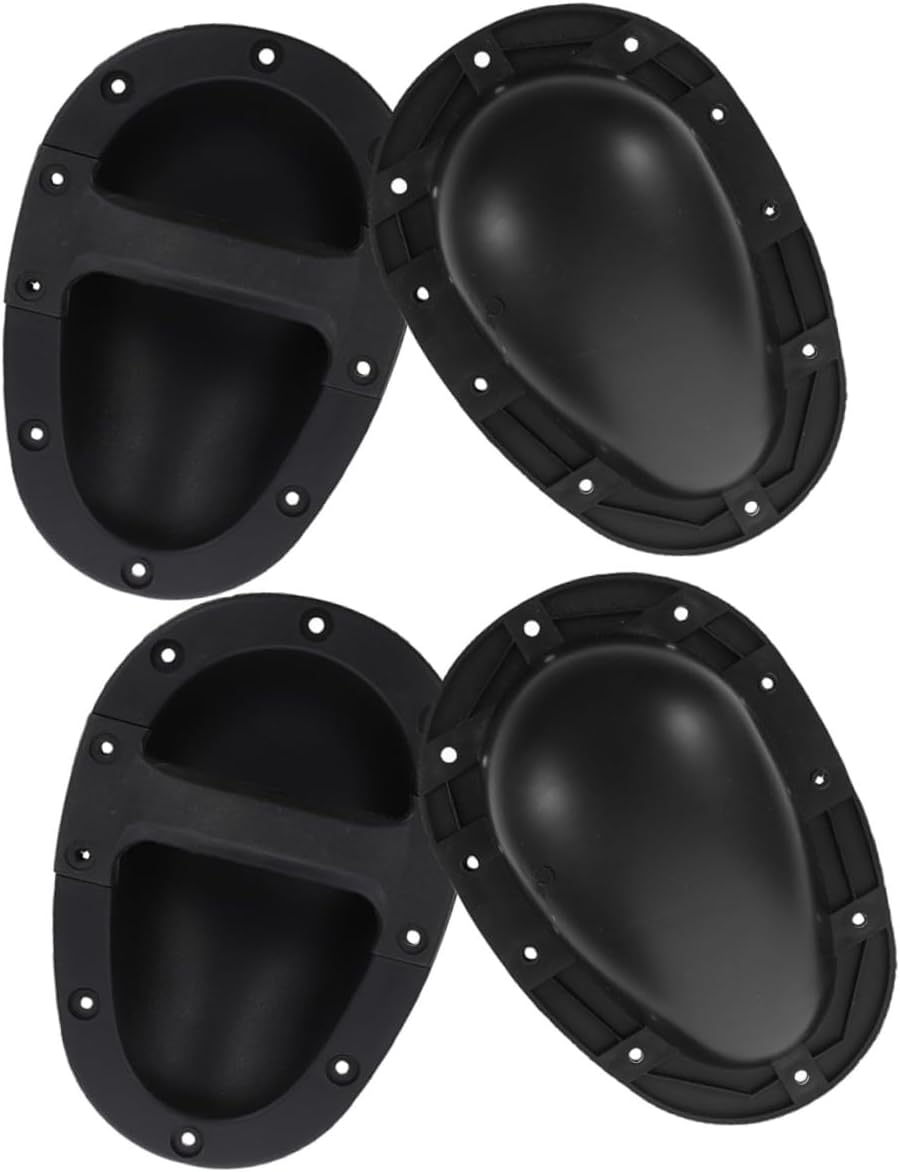 Gadpiparty 8pcs Speaker Side Handle for Easy Installation Smooth Design for Speaker Cabinets and Lightweight Modern Style for Home Use