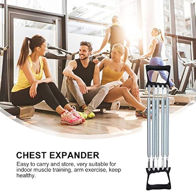 Arm Weight Pulling Practical Tool Exerciser Pull Steel Puller Hand System Equipments Spring Shoulder Home Ropes Expander Travel Gym Exercise Resistance Trainer Workout Training