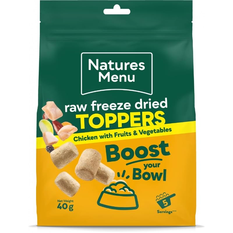 Natures Menu Freeze Dried Toppers Chicken - 40gr