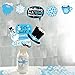 Snowflake Photo Booth Props 38 Pcs Frozen Party Decorations Winter Wonderland Party Favor for Holiday Party Christmas Party Supplies