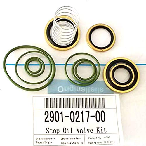 Oil Stop Check Valve Kit for Atlas Copco Screw Air Compressor Replacement Part 2901-0217-00 (2901021700, 1)