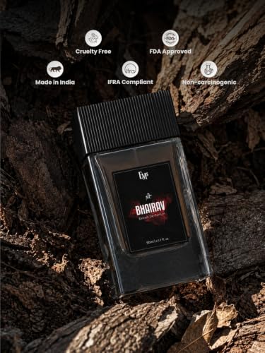 Image of EM5 Bhairav Extrait De Parfum for Men | Tobacco Oud | Strong & Long Lasting | 50ml