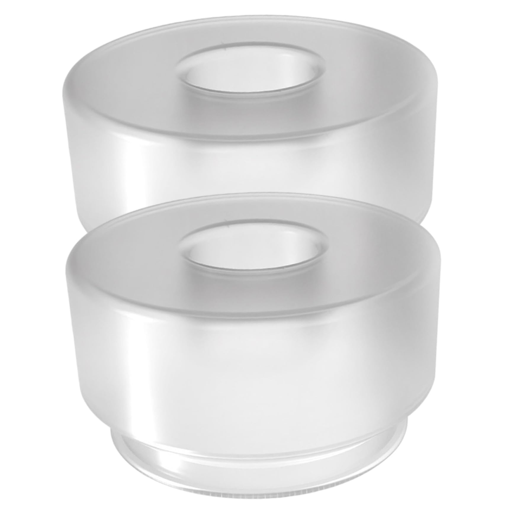 Ameble 2Pcs Silicone Water Jug Caps Leakproof & Reusable Food Grade Silicone Water Jug Cap With Plastic Inner Lid For 56-60mm Bottle Cap Caps 5 Gallon Ju