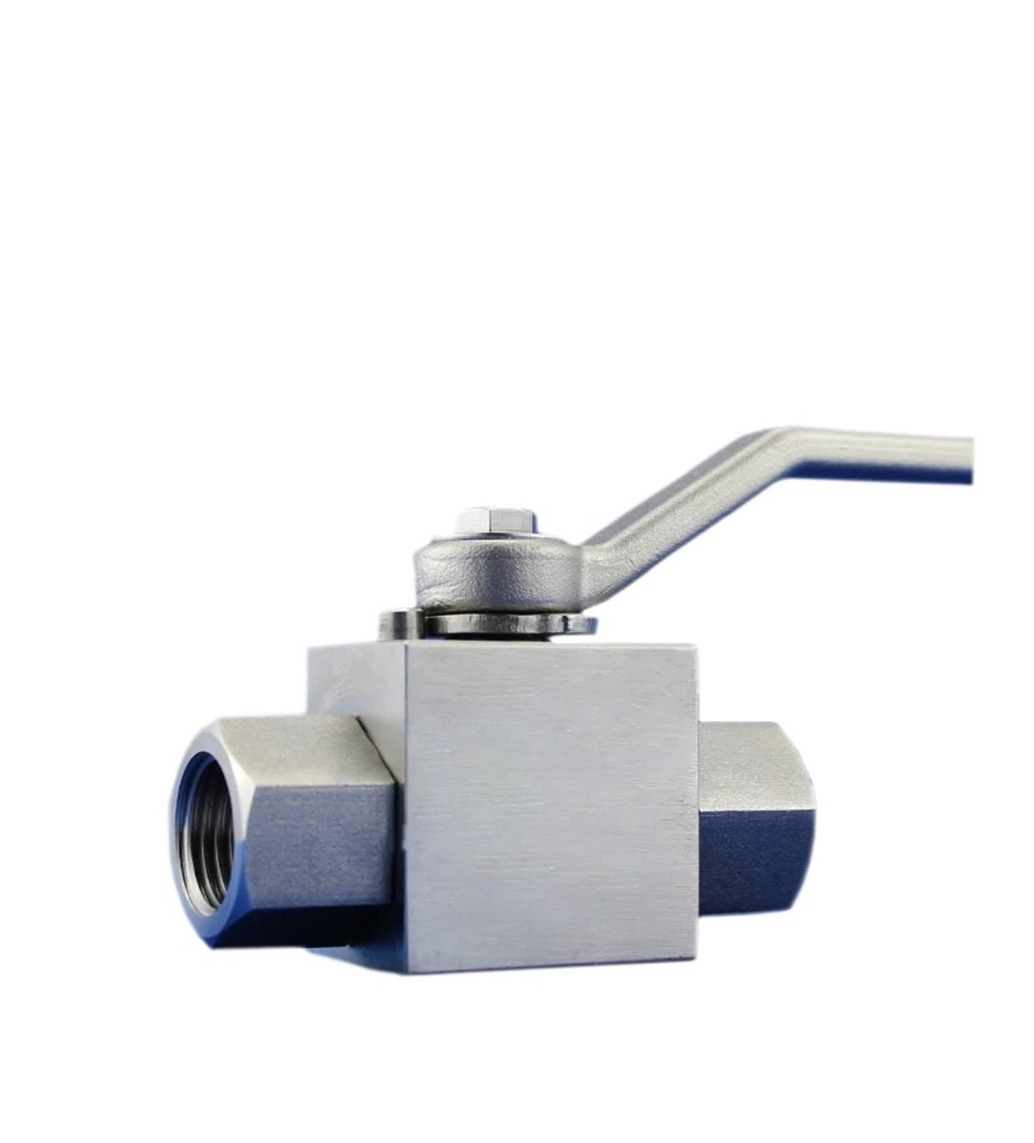 Valvola a sfera in acciaio inossidabile 304 con filettatura femmina da 1/2".
