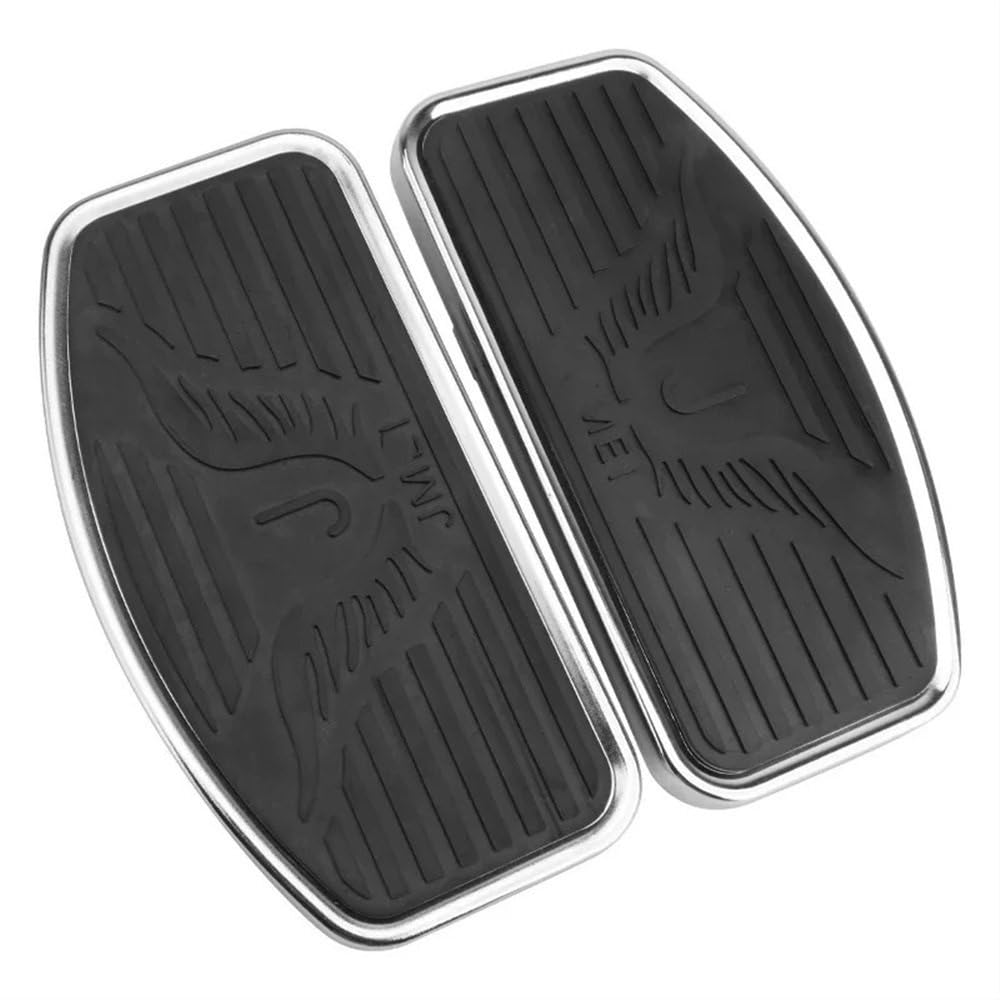 Pedane Poggiapiedi Universali per Moto H&ONDA Shadow VT400/750, Materiale: Metallo + Gomma, Colore: Front, Orientamento: Anteriore, Compatibile con Moto Touring