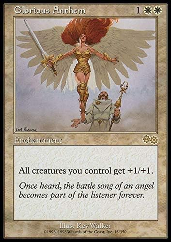 Glorious Anthem URZA SAGA Single Card