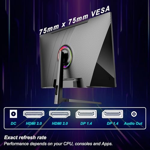 Image of LXZ 32 inch 4K Monitor UHD 3840 x 2160, VA Panel, AMD FreeSync Premium, 178 Viewing Angle, 100% sRGB, 3500:1 Contrast Ratio, Compatible with Wall mounting 75 x 75MM
