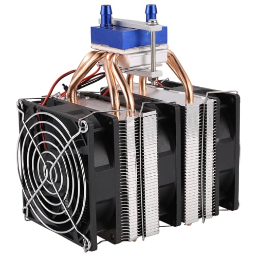Tuesoa 1 Pieza Enfriador Termoeléctrico Semiconductor Enfriador Peltier Refrigeración Radiador de Enfriamiento de Aire Enfriador de Agua Dispositivo de de Enfriamiento