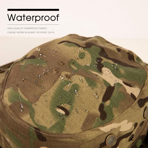 TOP-EX XL/XXL Mens Sun Hat Wide Brim UPF 50+ & Waterproof, Large Outdoor Summer Hats for Walking Trekking Fishing Camping Hiking Sailing, Folding Adjustable Breathable 54-66CM - Image 5