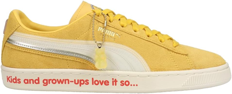 Casual Shoes Puma Suede Yellow Shoes Suede Love Marathon (Court