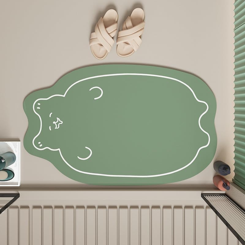 Mat de bain super absorbant carton animé 50x80cm non glissé