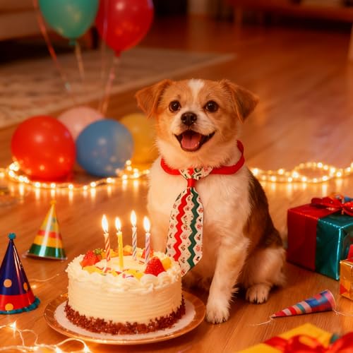 10 Corbatas Navideñas para Perros Pequeños y Medianos miniatura 6