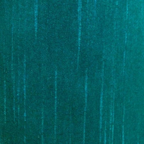 Faux Silk Poly Dupioni Shantung Fabric 100% Polyester for Apparel Home Decor Dupion By the Yard (Teal)