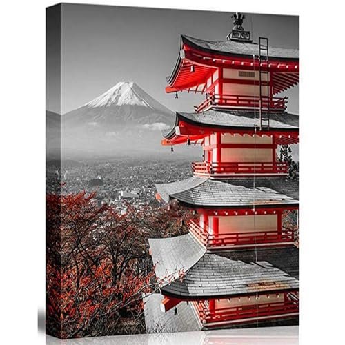 Diamond painting 5D montagne enneigée kit complet adulte strass carrés 60x80cm