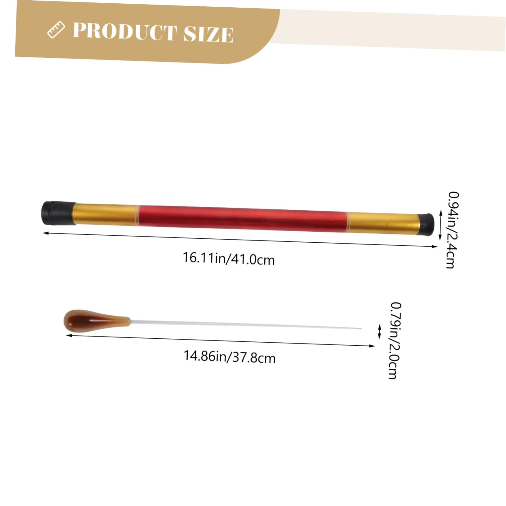 CIMAXIC Concert Case Conducting Case Storage Cylinder for Marching Conductor b