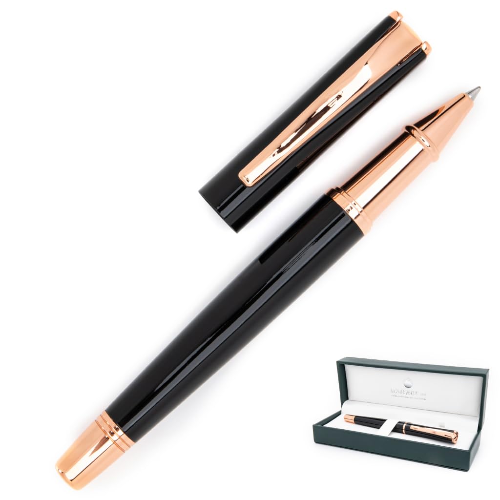 Monteverde MV29866 Impressa Tintenroller Geeignet für Rechts-/Linkshänder schwarz