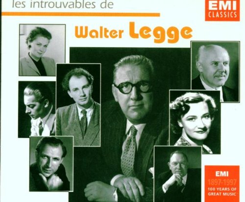 Les Introuvables de Walter Legge