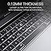 CaseBuy Premium Ultra Thin Keyboard Cover for 2022 2021 2020 MacBook Pro 13.3 inch Apple M2 M1 Chip Model A2338 A2289 A2251 & 2020 2019 MacBook Pro 16