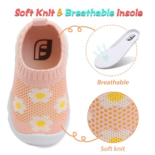 Image of JOINFREE Toddler Boys Girls Sneaker Slip On Shoes Kids Lightweight Breathable Walking Shoes
