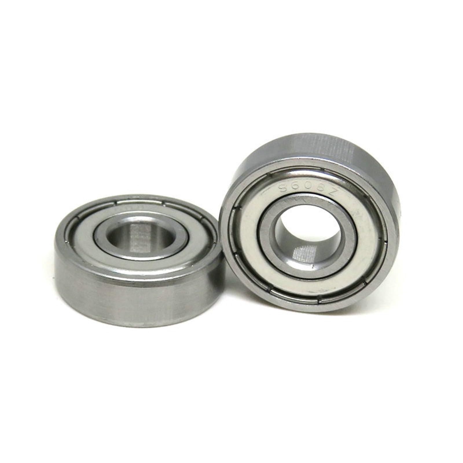 Rodamientos de bolas de acero inoxidable S608 ZZ 440C de 8 x 22 x 7 mm (5 unidades)